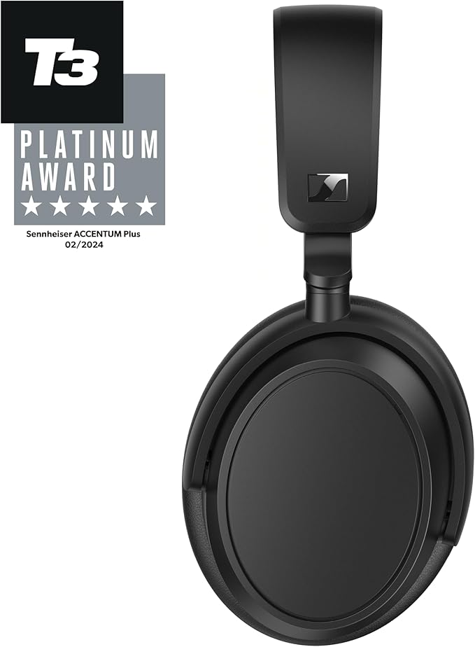 Sennheiser Sluchátka ACCENTUM Plus Wireless Noise Cancelling – funkce Quick Charge