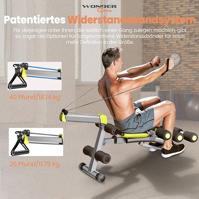Wonder Core Fitness lavice, posilovací lavice